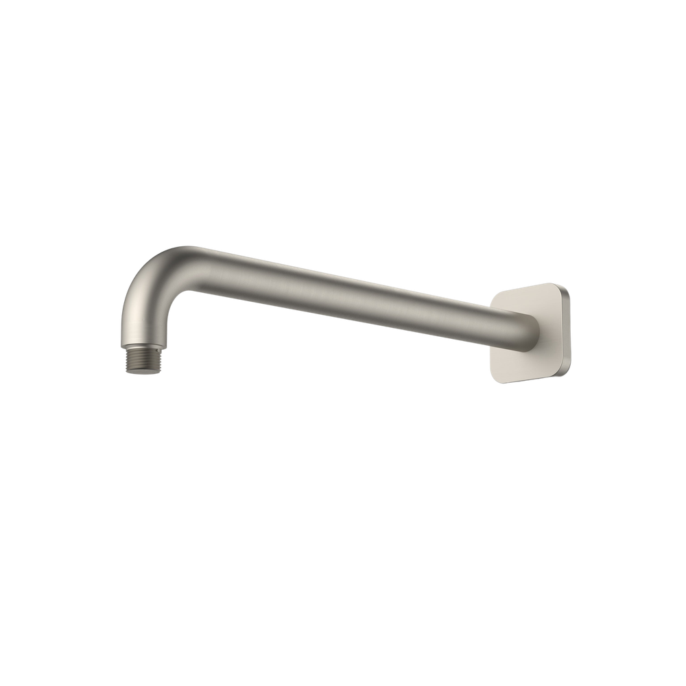 Luna Right Angle Shower Arm Brushed Nickel