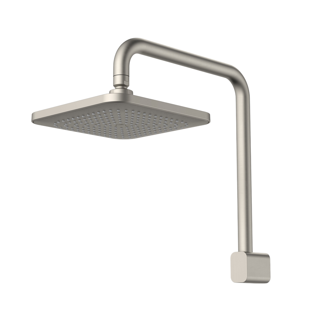 Luna Fixed Overhead Shower Brushed Nickel