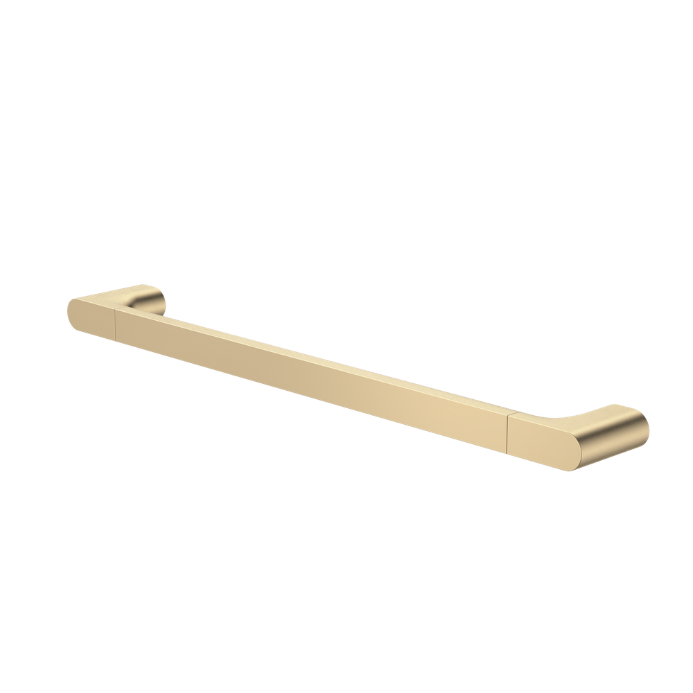 Urbane II Universal Rail Straight 600mm Brushed Brass