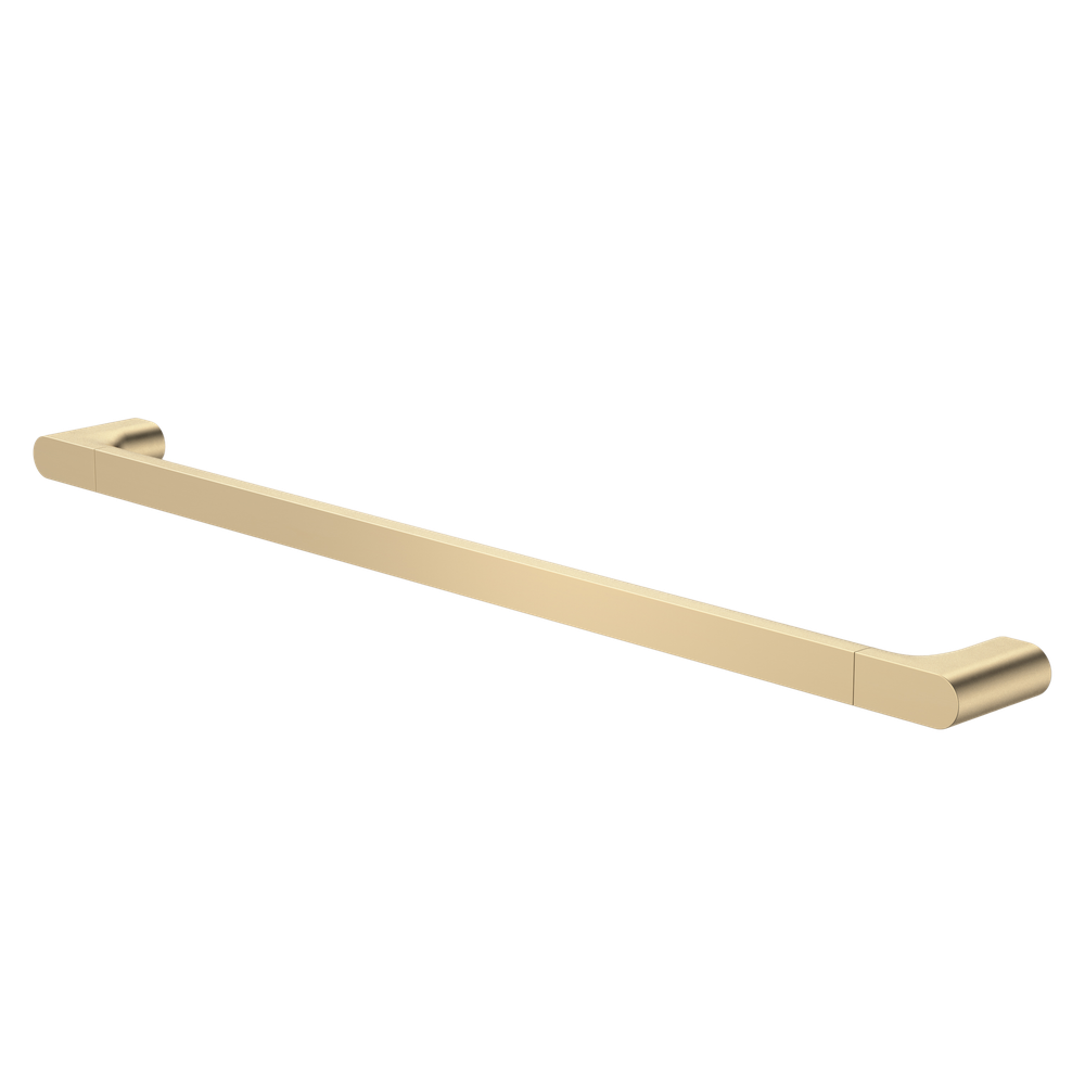 Urbane II Universal Rail Straight 800mm Brushed Brass