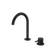 Liano II Hob Basin Mixer Set 160mm Matte Black