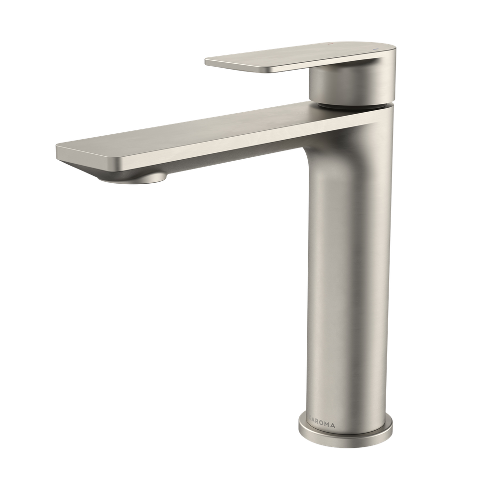 Urbane II Mid Tower Basin Mixer Brushed Nickel Lead Free