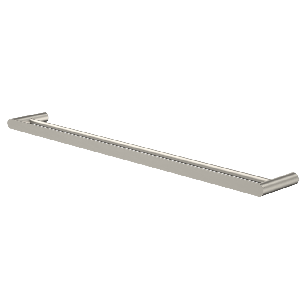 Urbane II 825mm Double Towel Rail Brushed Nickel