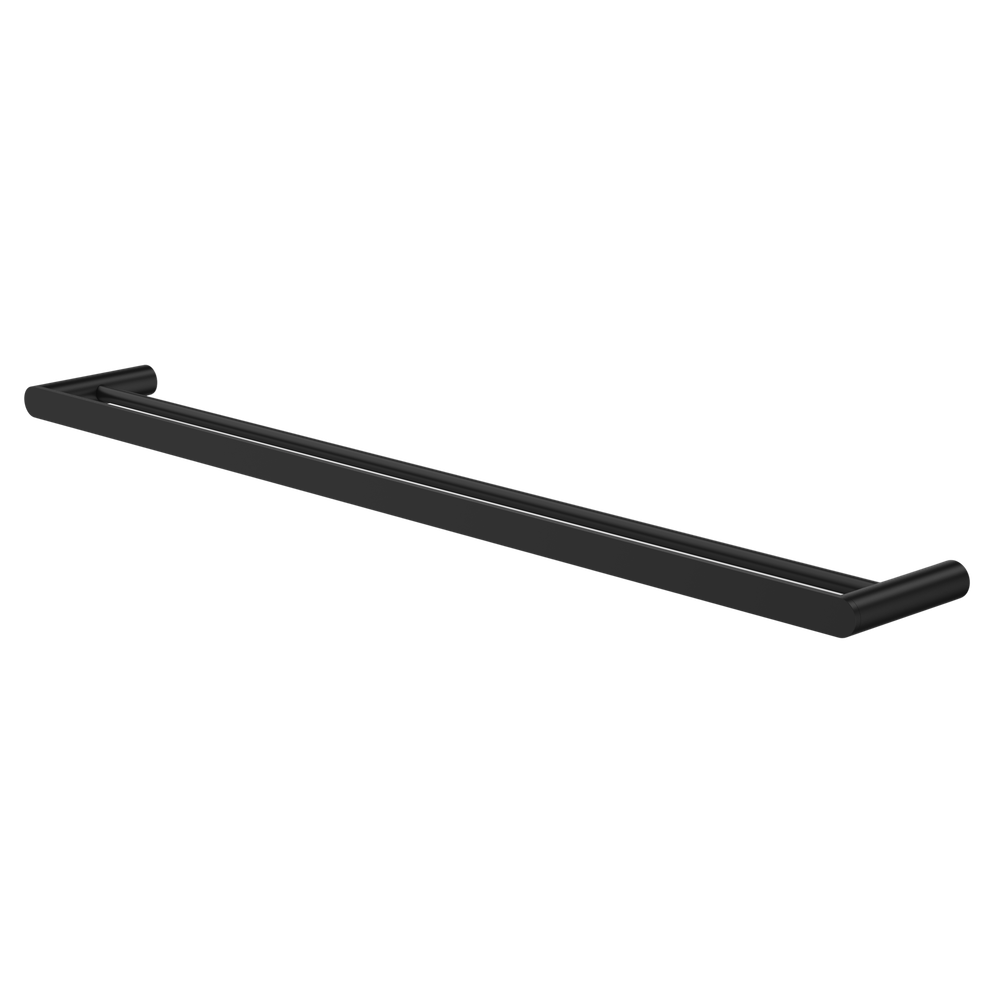 Urbane II 825mm Double Towel Rail Matte Black