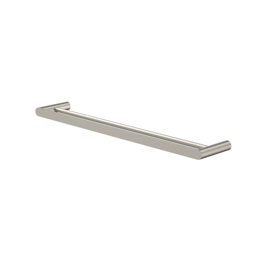 Urbane II 625mm Double Towel Rail Brushed Nickel