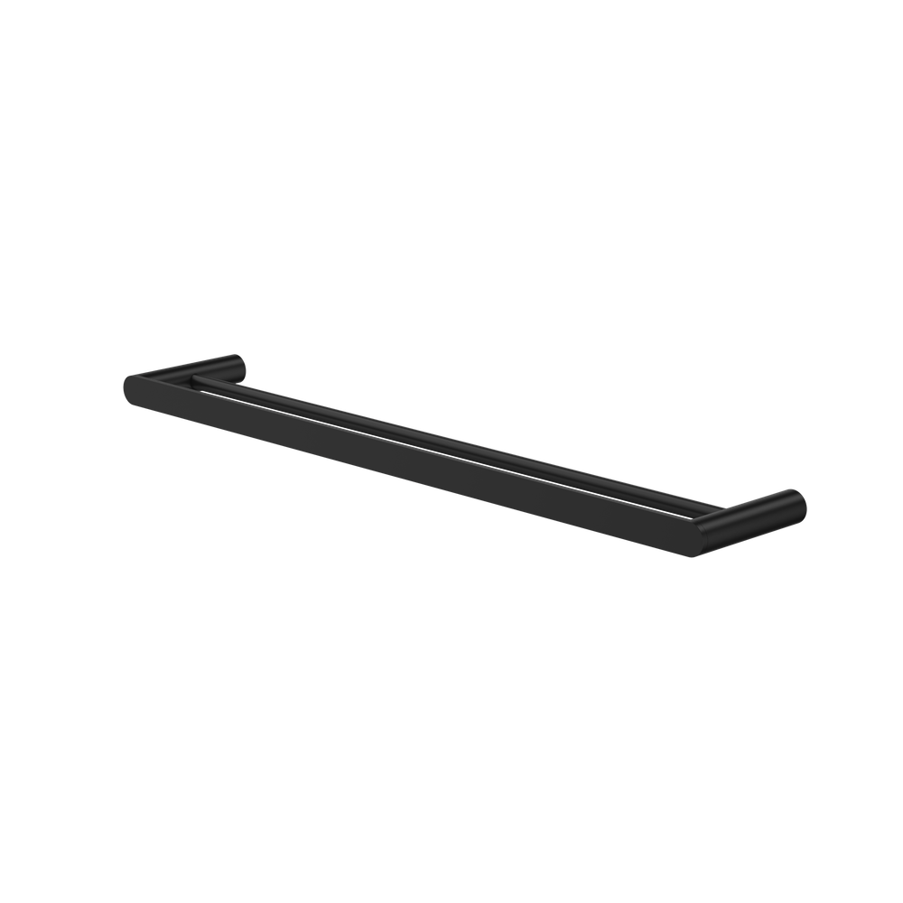 Urbane II 625mm Double Towel Rail Matte Black