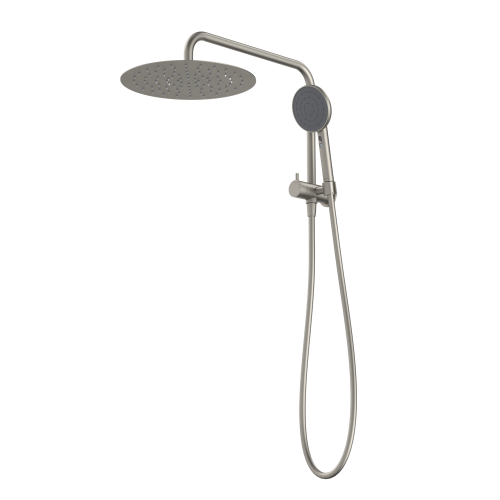 Urbane II Compact Twin Shower Brushed Nickel