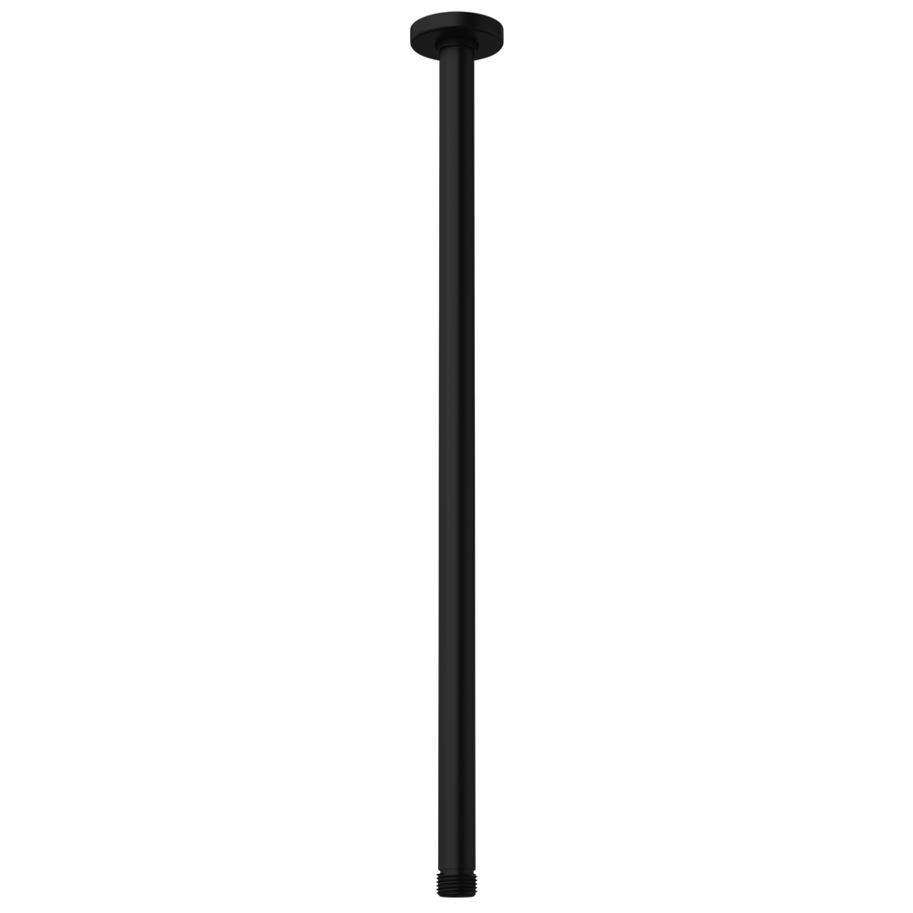 Urbane II 500mm Ceiling Shower Arm Matte Black