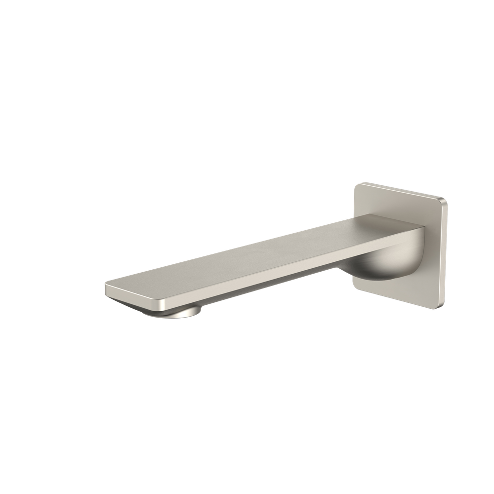 Urbane II 180mm Basin/Bath Outlet Square Cover Plate Brushed Nickel Lead Free