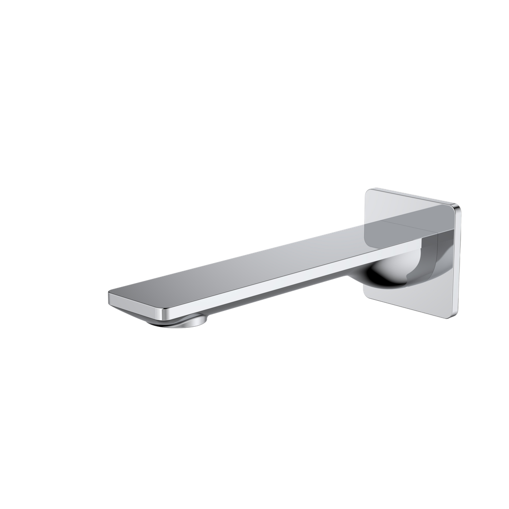 Urbane II 180mm Basin/Bath Outlet Square Cover Plate Chrome