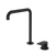 Urbane II Hob Basin/Sink Mixer Set 210mm Matte Black