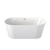 Caroma Round Freestanding Bath 1400 With Overflow White