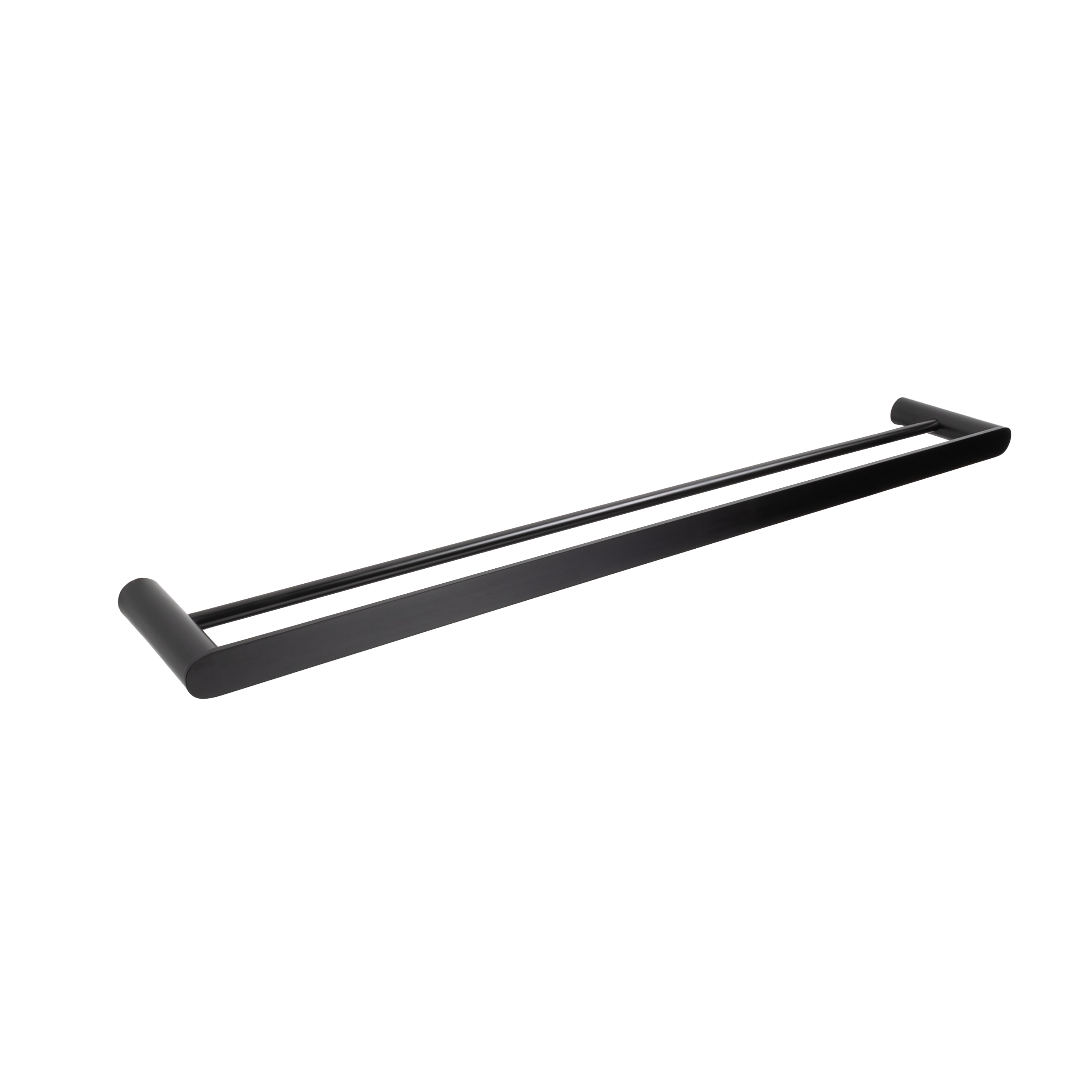 Ascari Matte Black 800 Double Towel Rail – Buildmat