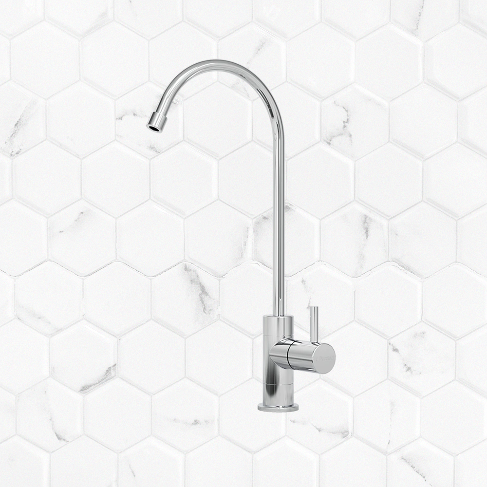 Designer Faucet High Loop 1/4 Turn Chrome Filter Tap