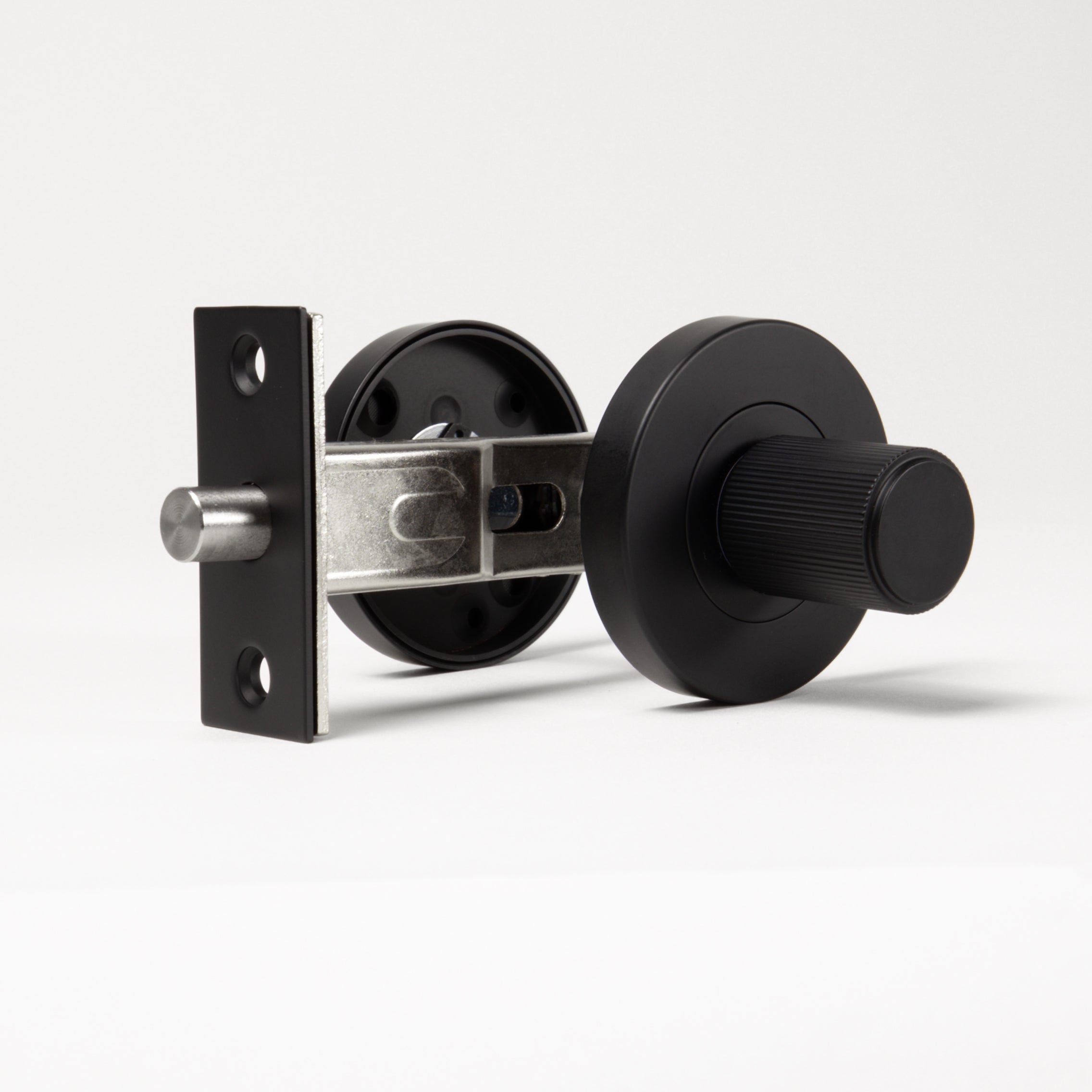 Fernando Linear Lock Set Matte Black