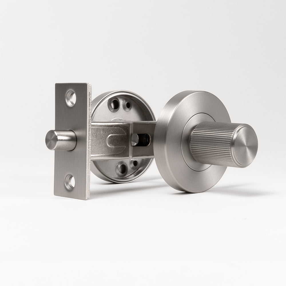 Fernando Linear Lock Set Brushed Nickel