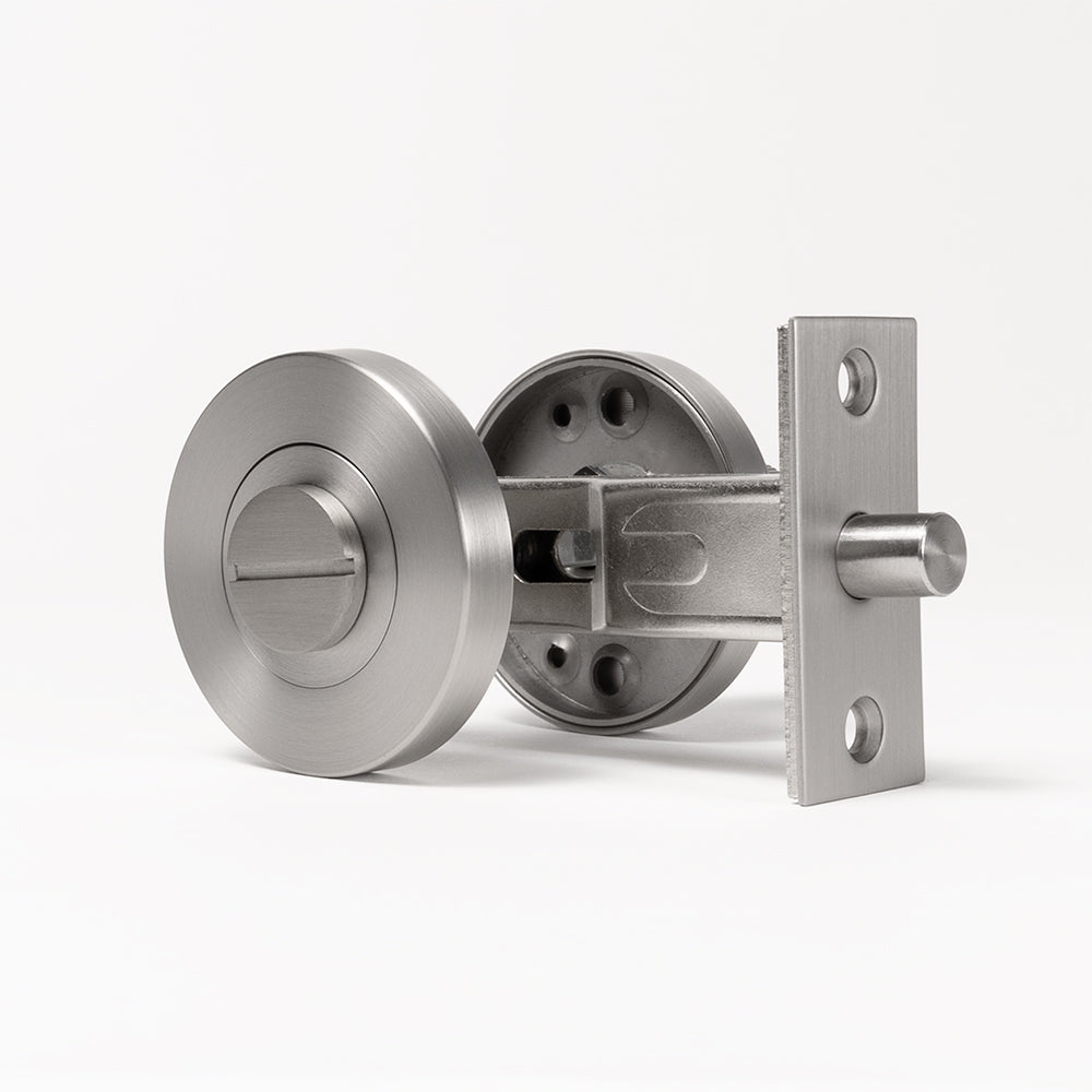 Fernando Linear Lock Set Brushed Nickel