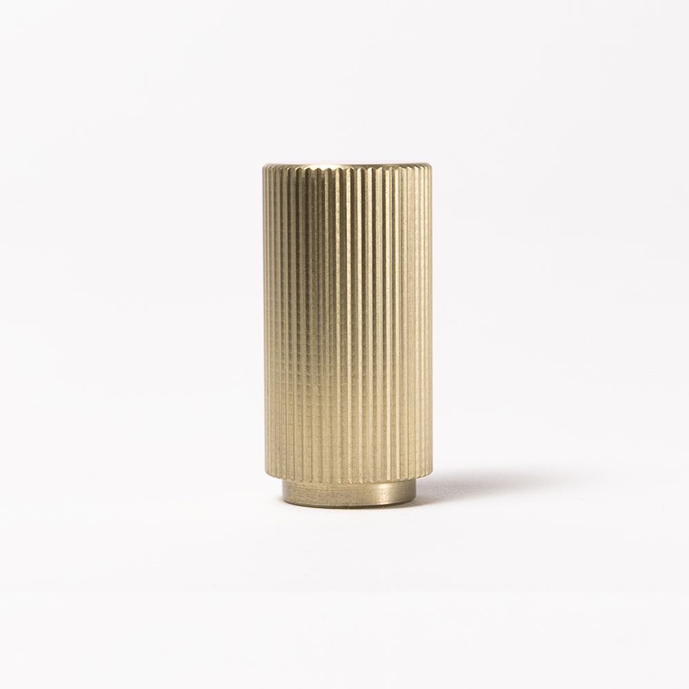 Loti Linear Handle Brushed Brass Gold