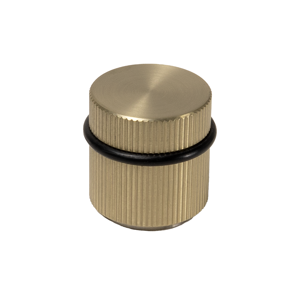 Jakob Linear Door Stop Brushed Brass Gold