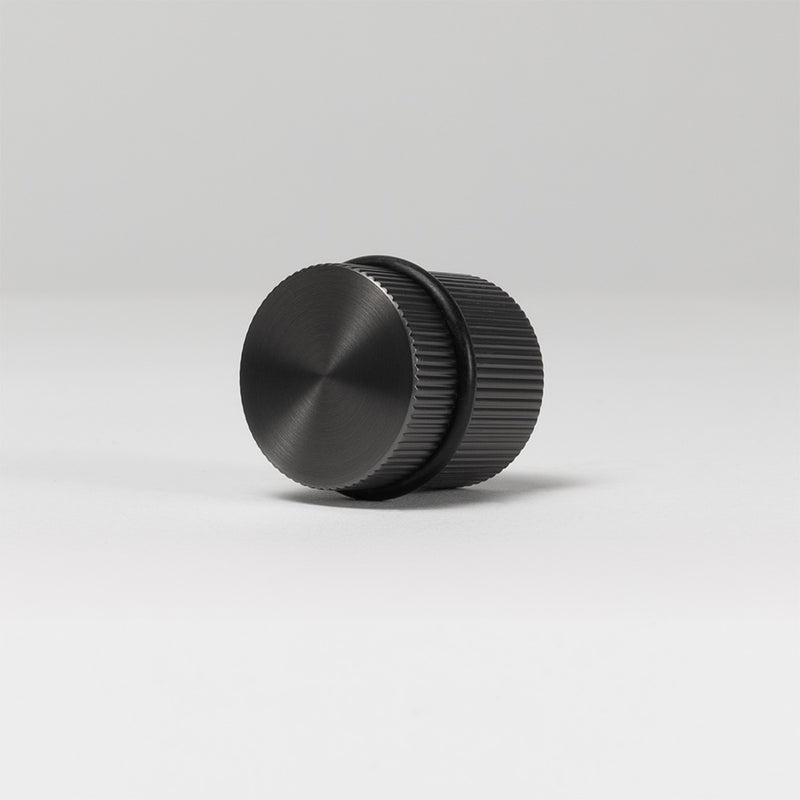 Jakob Linear Door Stop Brushed Gunmetal