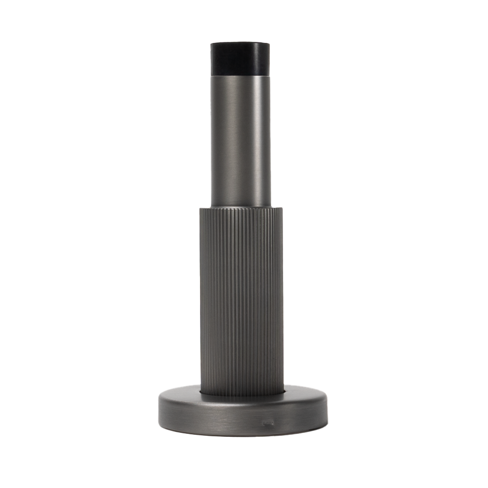 Wilma Linear Door Wall Stop Brushed Gunmetal