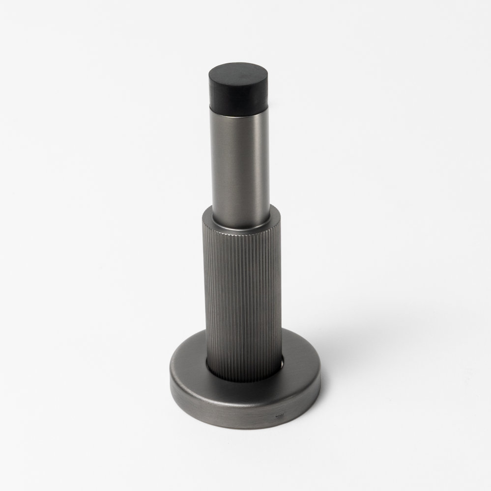 Wilma Linear Door Wall Stop Brushed Gunmetal