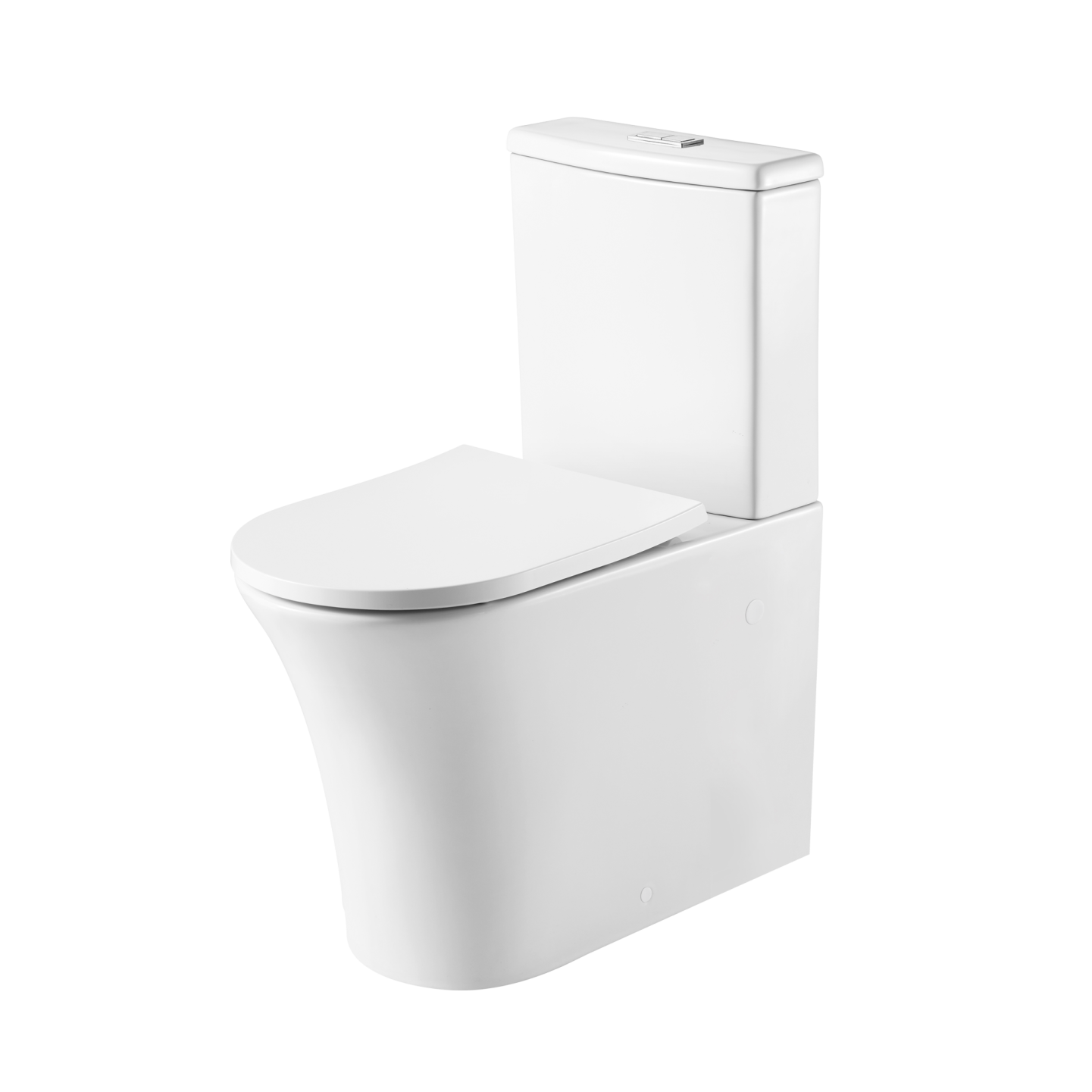 Dublin Back To Wall Toilet Suite White