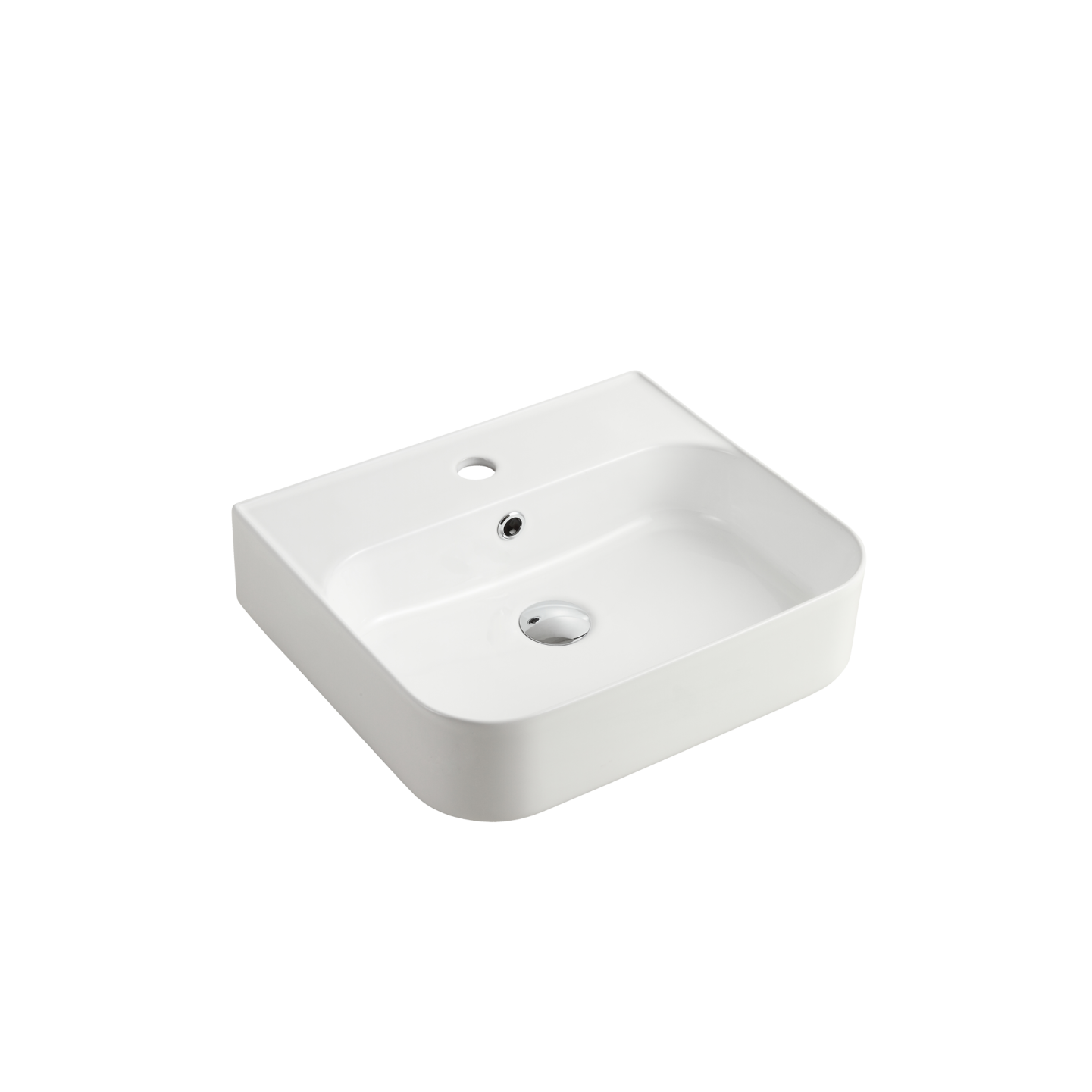 Dublin Wall Hung Basin White