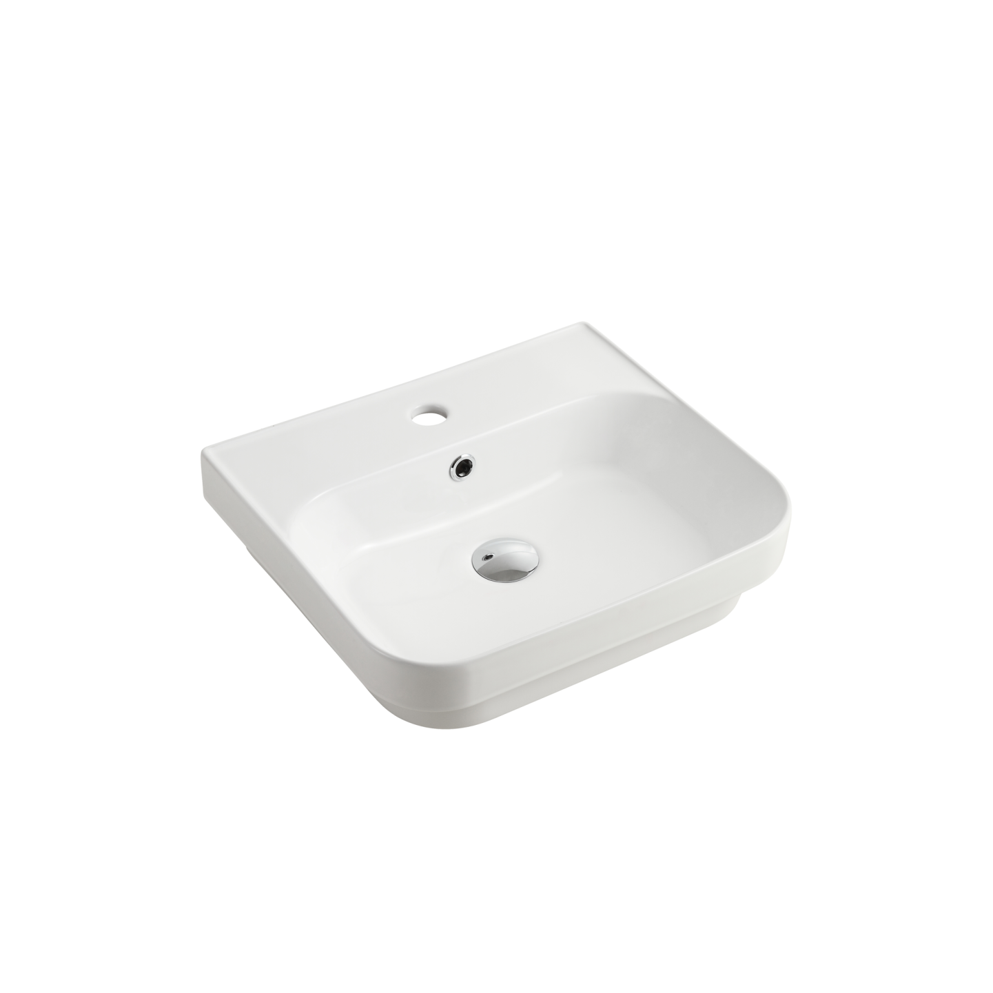 Dublin Inset Basin White