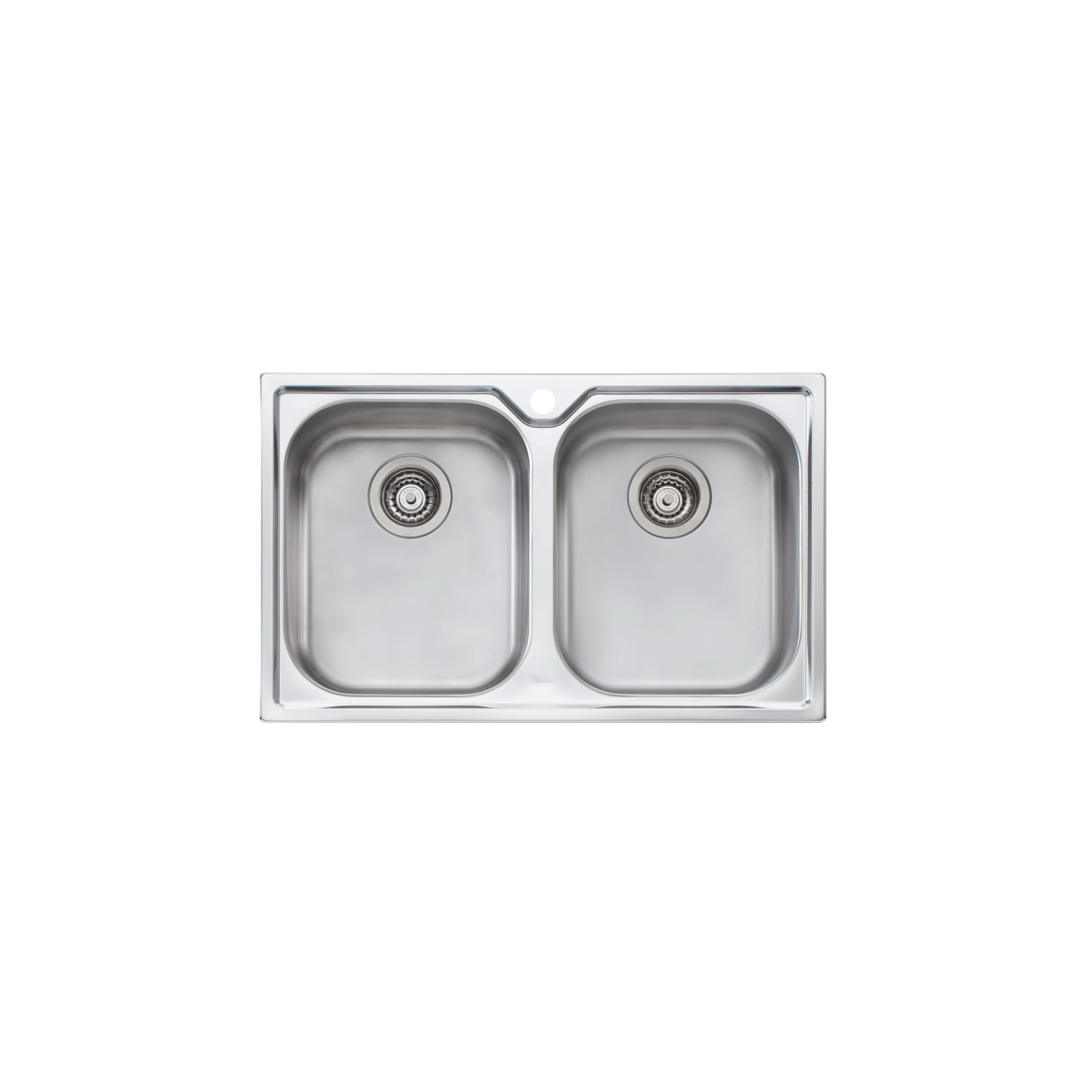 Diaz Double Bowl Topmount Sink Stainless Steel