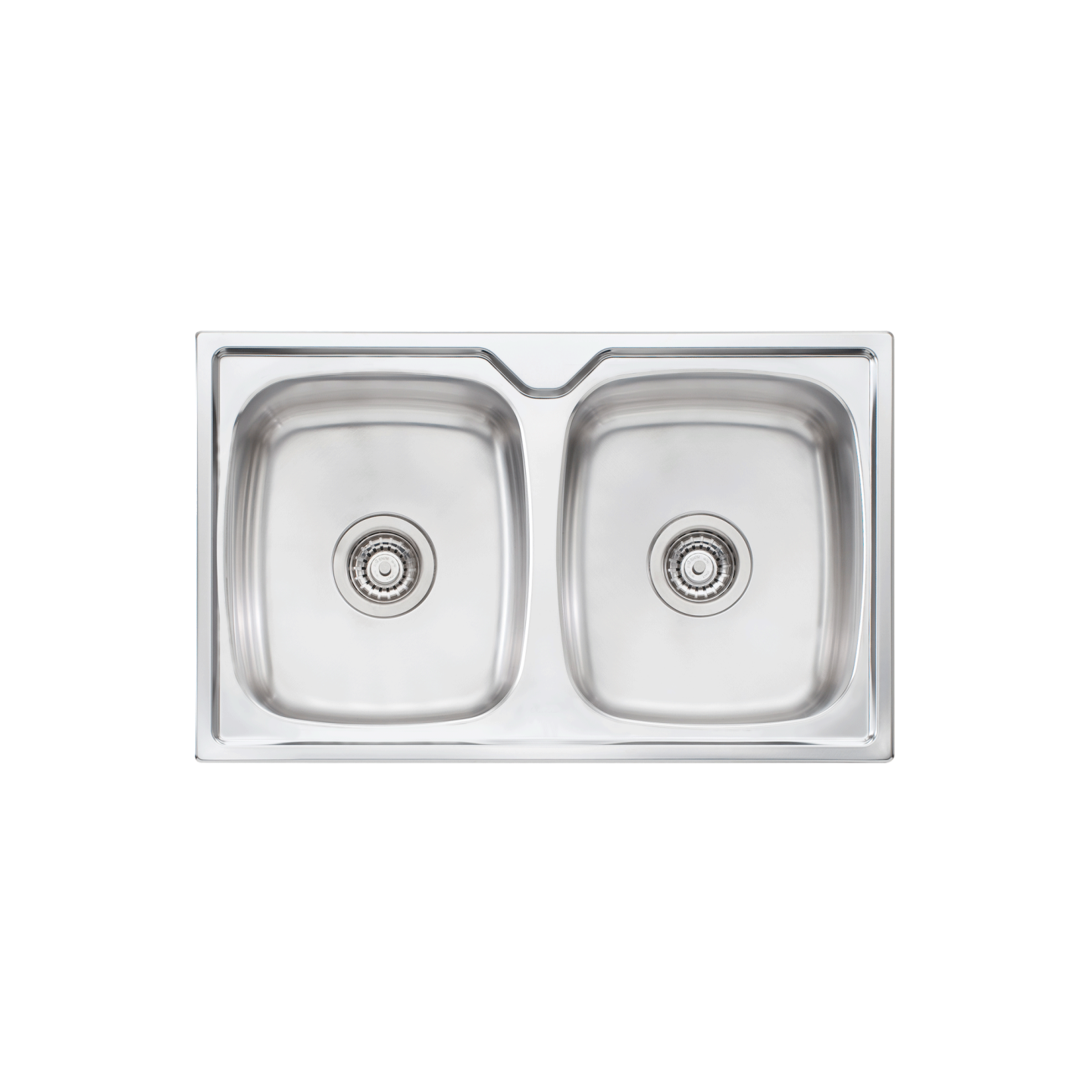 Endeavour Double Bowl Topmount Sink Stainless Steel