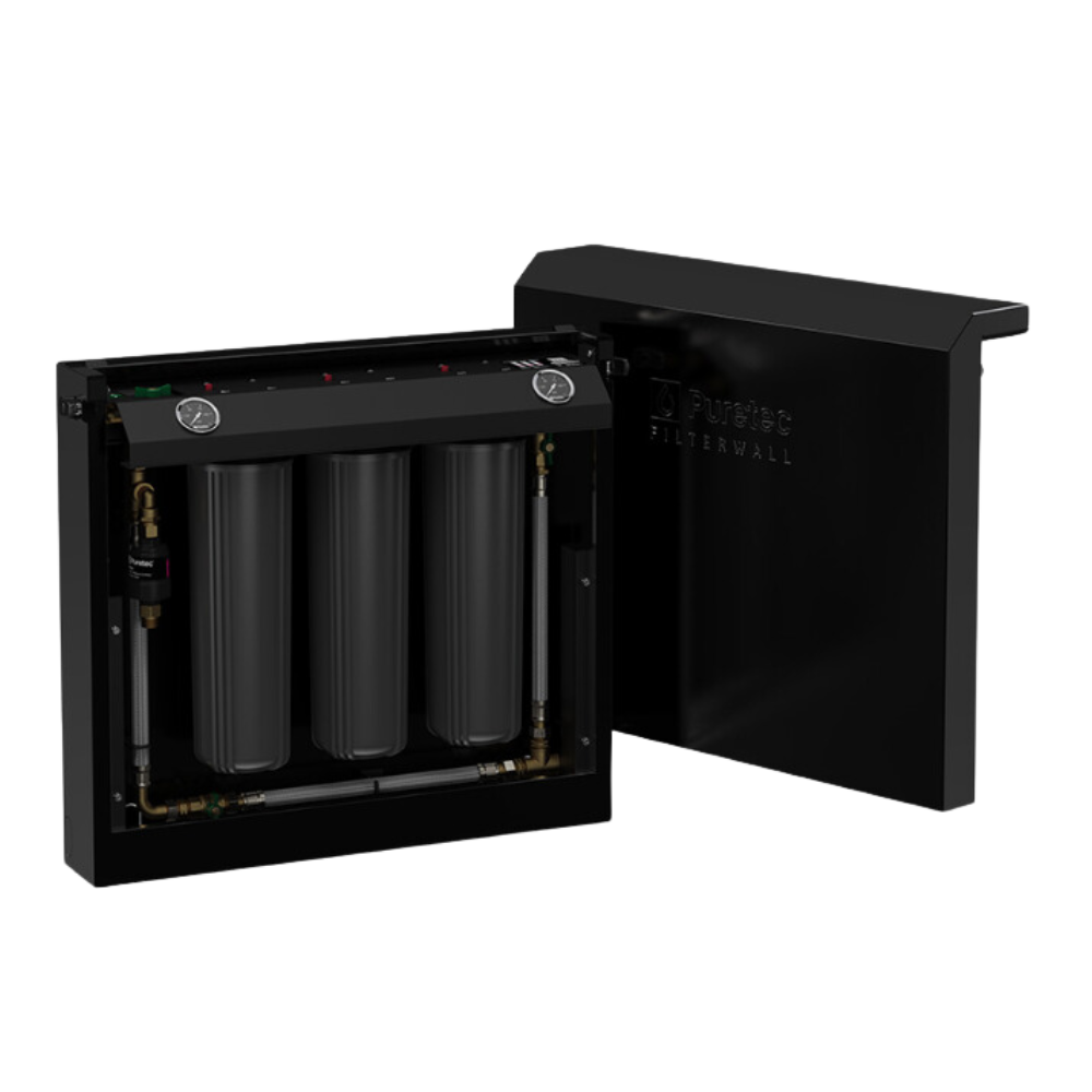 Puretec Filter Wall F5 Whole House Filtration Midnight Black