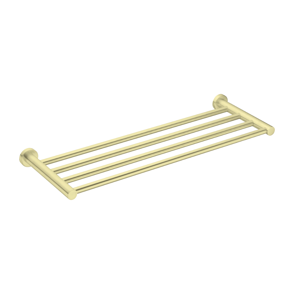 Mecca Towel Rack Brushed Gold