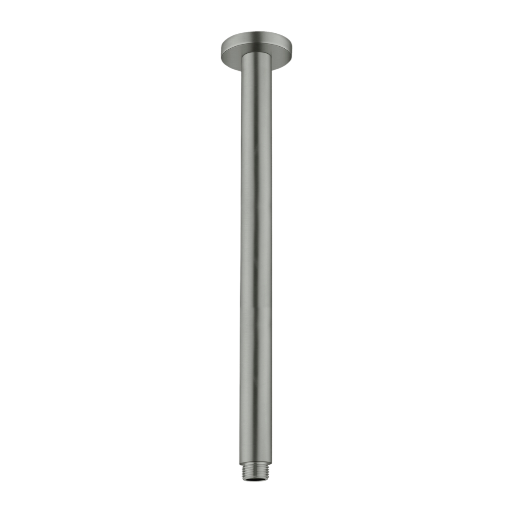 Round Ceiling Arm 300mm Gunmetal