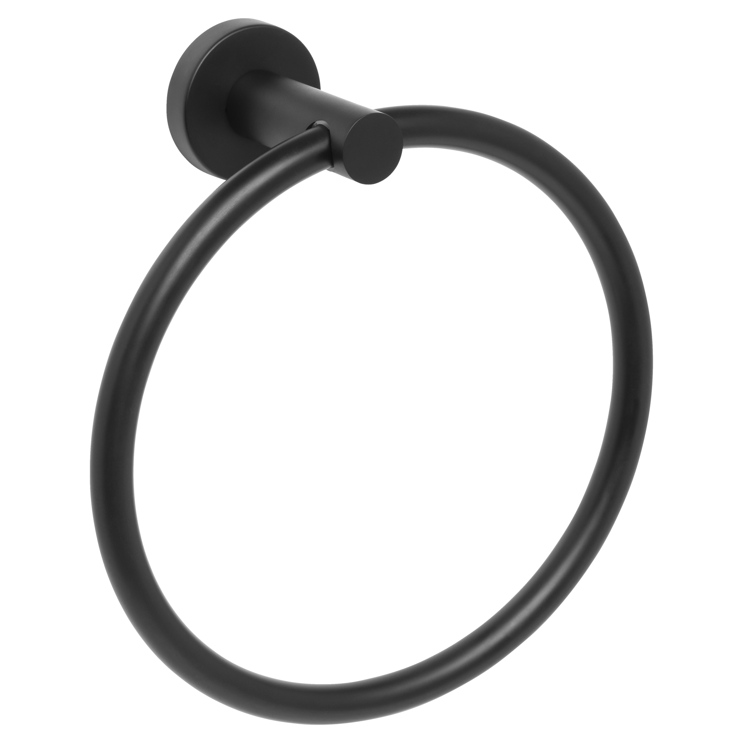 Venezia Towel Ring Matte Black