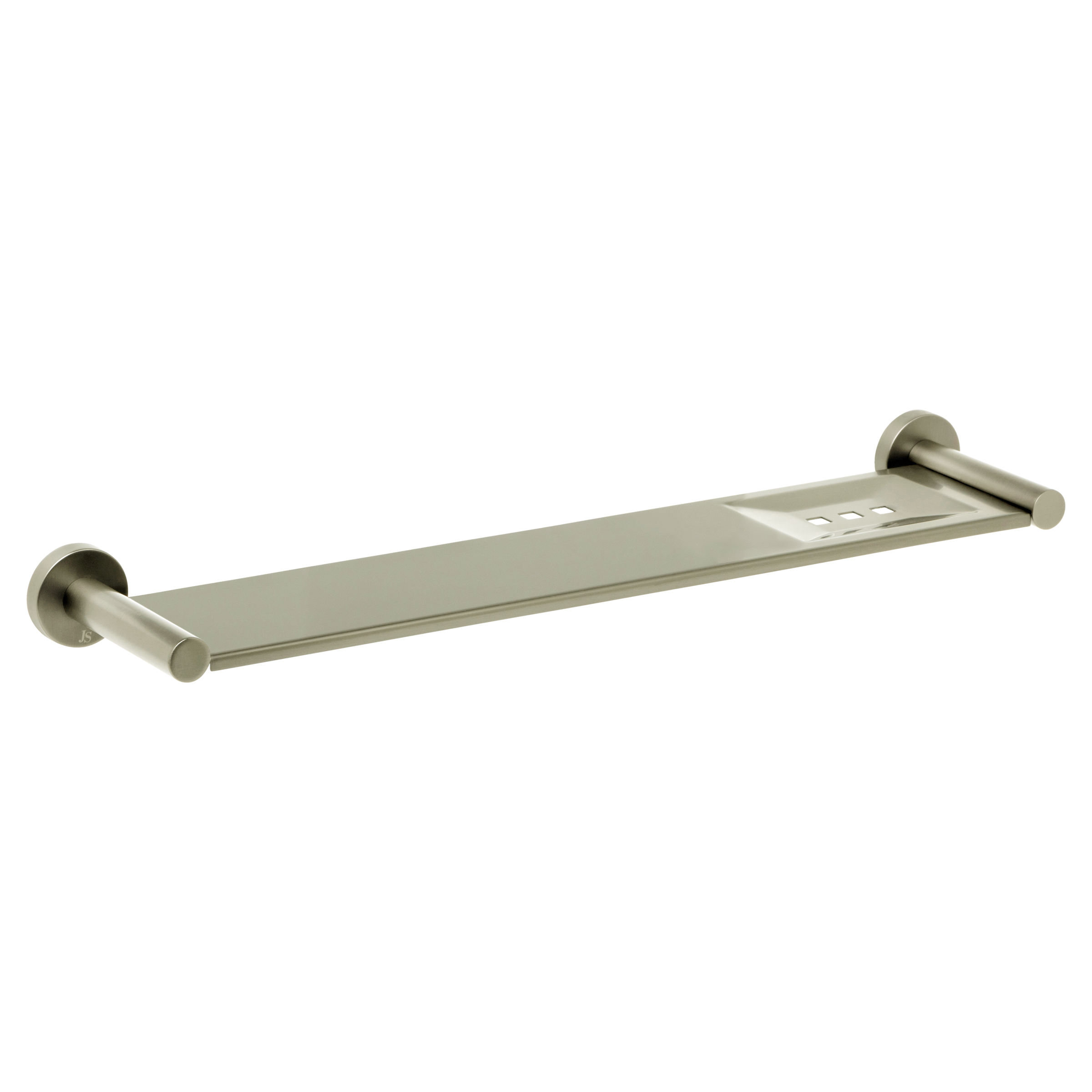 Venezia Metal Shelf 450mm Brushed Nickel