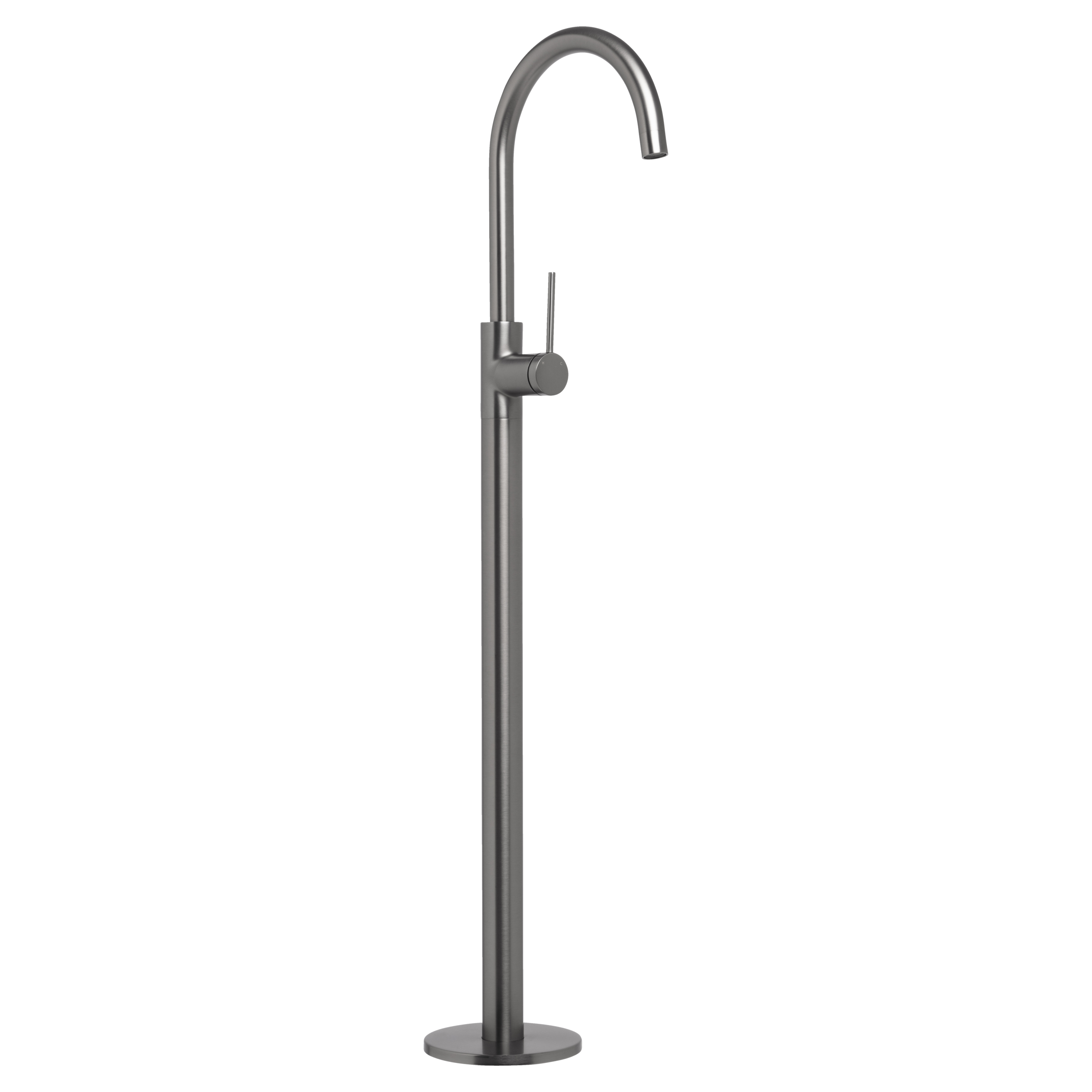 Venezia Freestanding Bath Filler Brushed Gunmetal