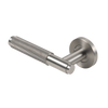 Ivan Door Handle Knurled Chrome