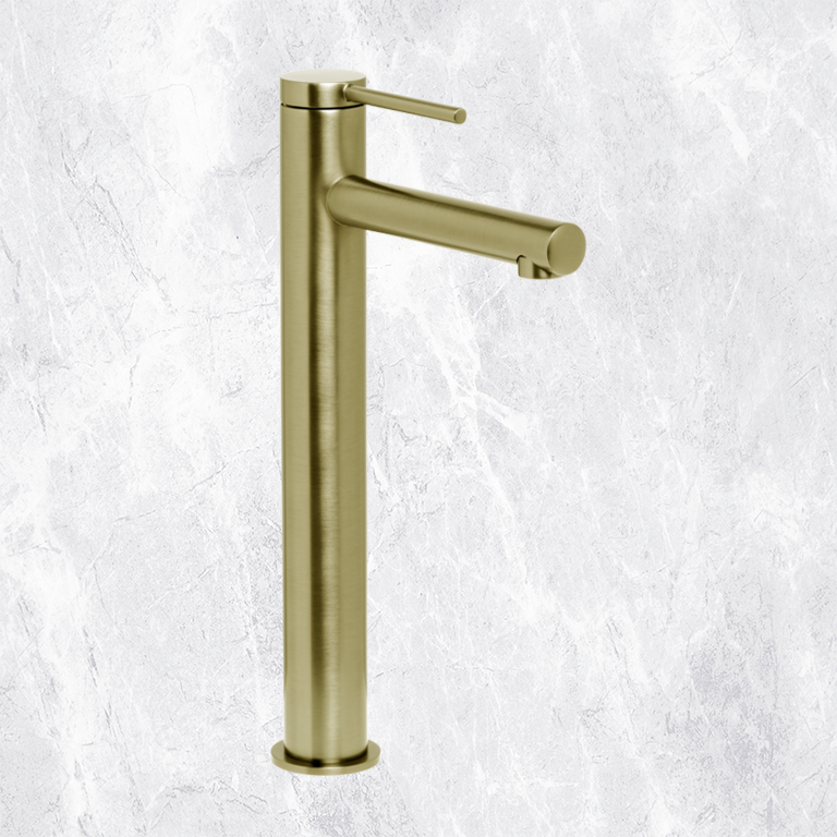 Venezia Extended Basin Mixer Brushed Brass