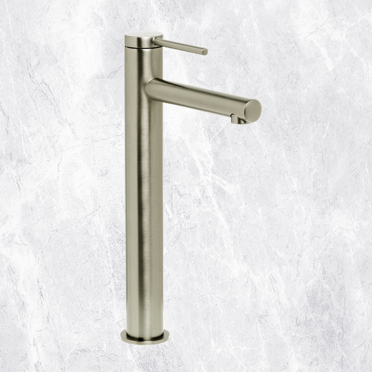 Venezia Extended Basin Mixer Brushed Nickel