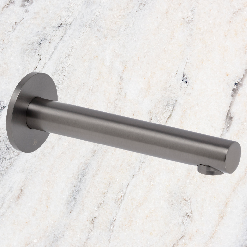 Venezia Bath Spout Brushed Gunmetal