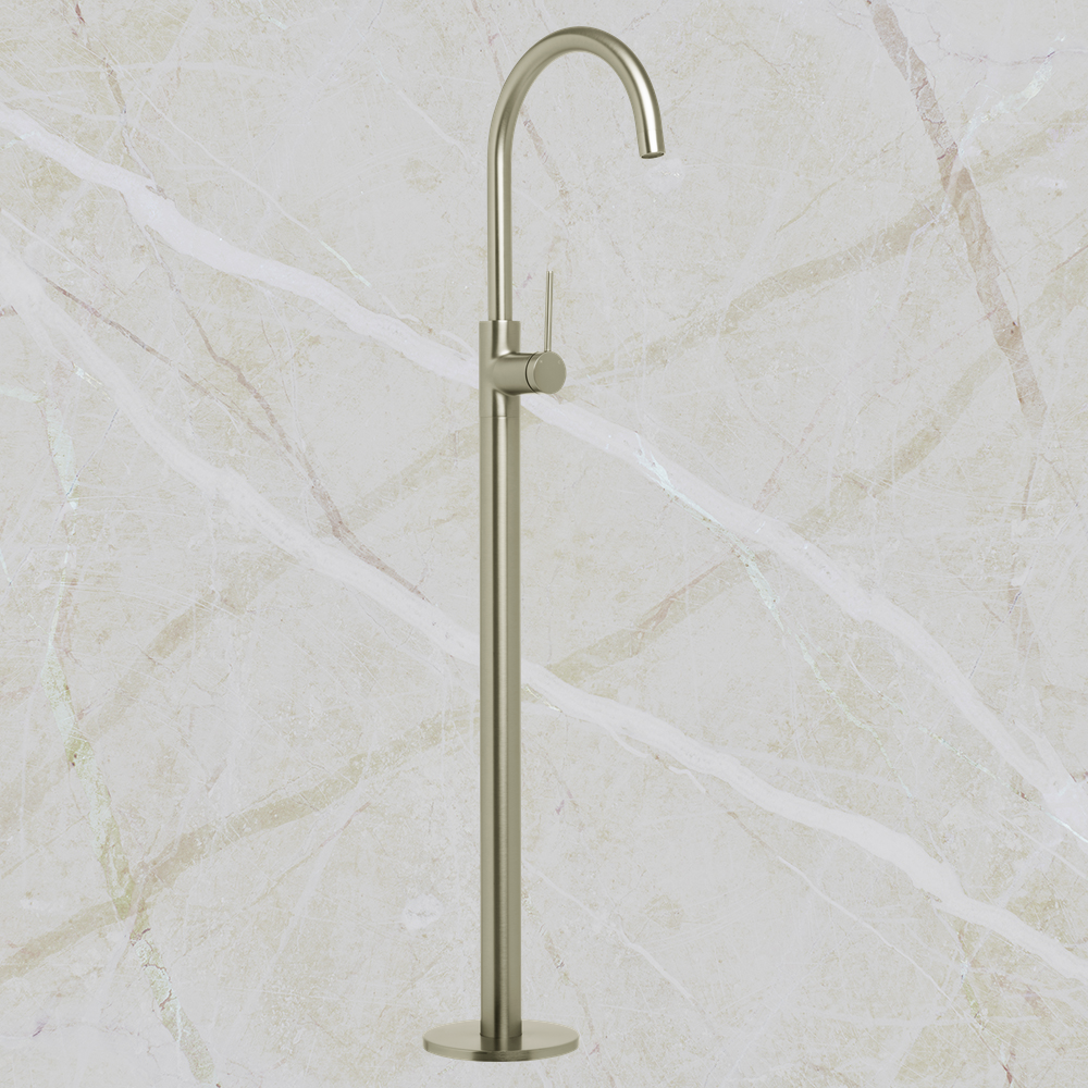 Venezia Freestanding Bath Filler Brushed Nickel