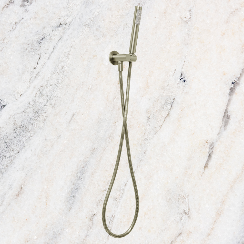 Venezia Hand Shower With Wall Bracket Brushed Nickel