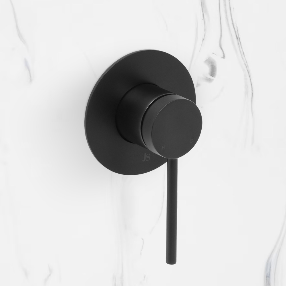 Venezia Shower Mixer Matte Black