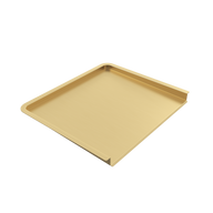 Aiden Portable Drain Board Brushed Brass Gold