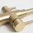 Fleta Brushed Brass Gold 3 Way Filter Water Tap