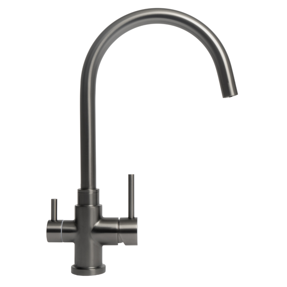 Fleta Brushed Gunmetal 3 Way Filter Water Tap