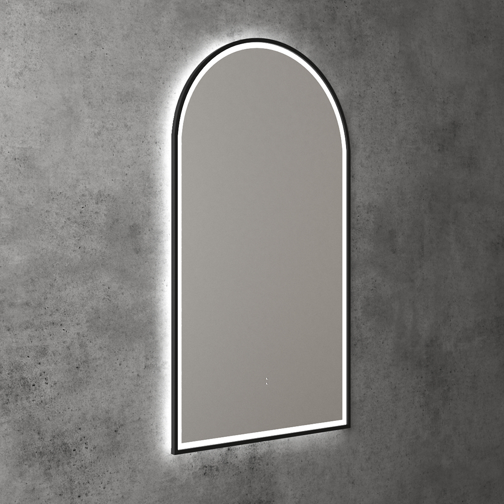 Canterbury Arch LED Mirror Matte Black