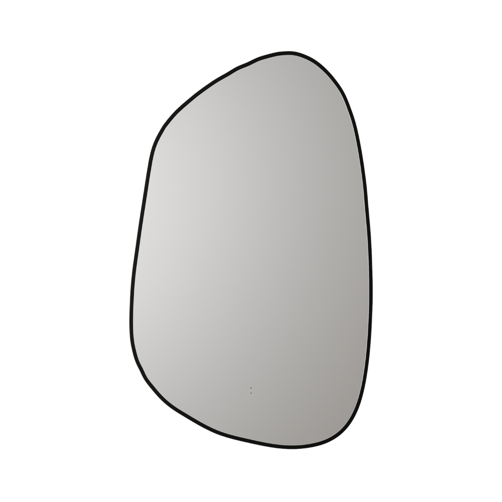 Tarcoola Asymmetric LED Mirror Matte Black