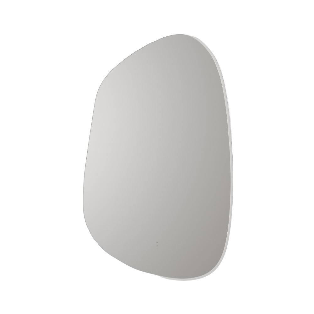 Tarcoola Asymmetric LED Mirror Matte White